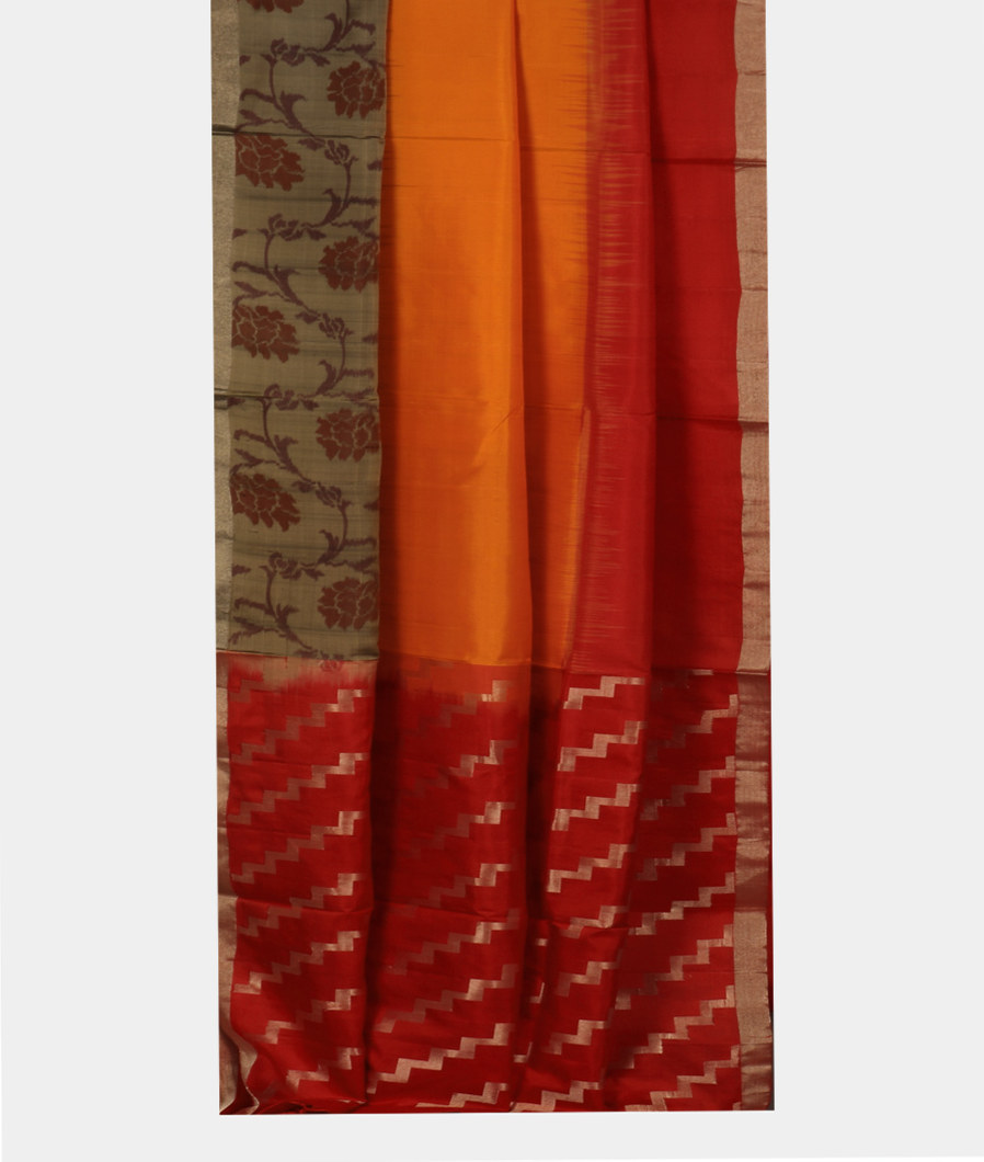 Yellow Soft Silk Saree T2619192