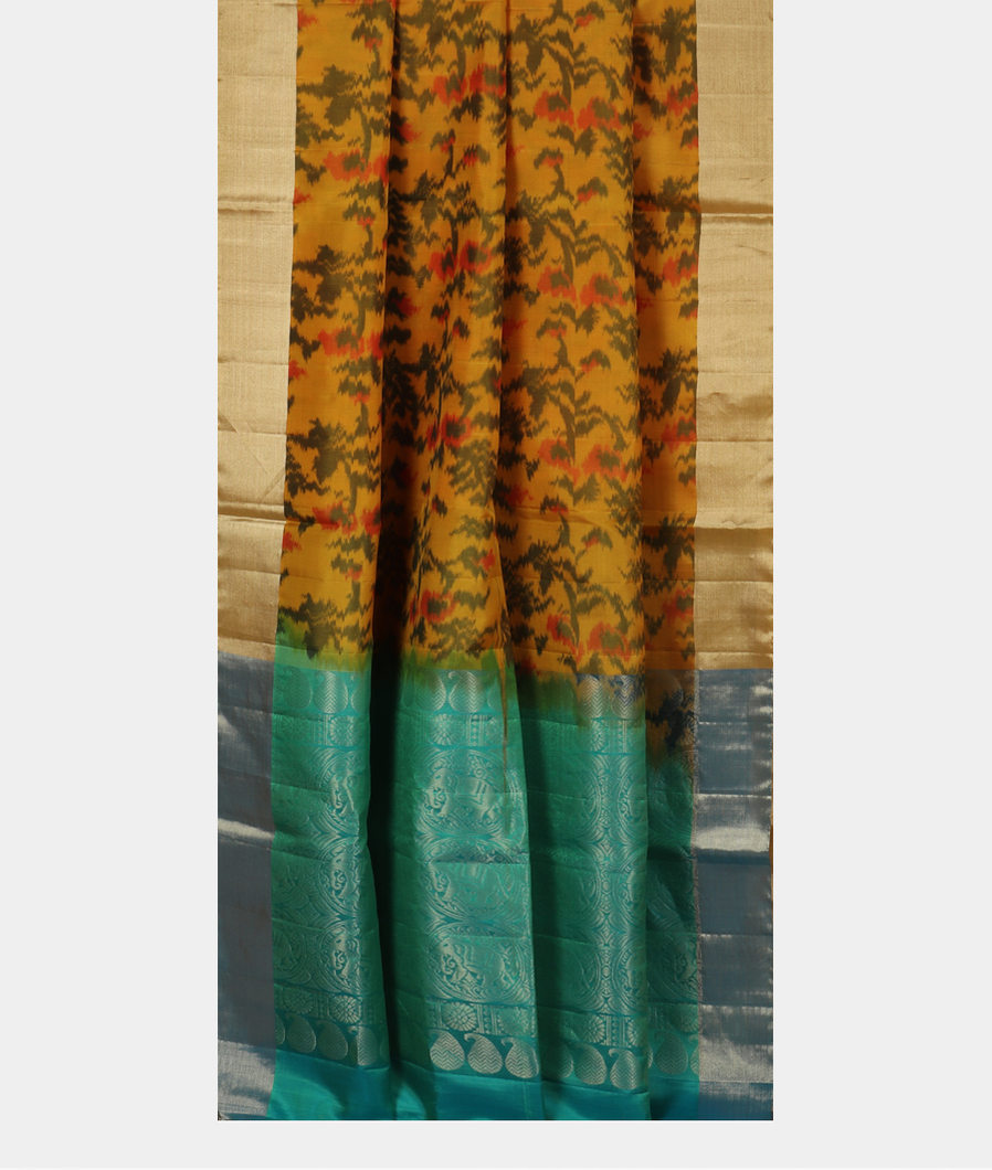 Yellow Soft Silk Saree T3425223