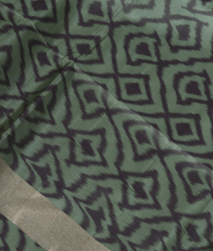 Green Soft Silk Saree T3425262