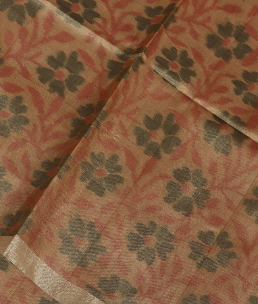 Khaki Soft Silk Saree T3404842