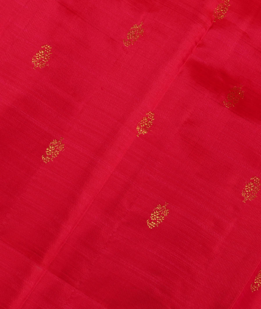 Magenta Handwoven Kanjivaram Silk Dupatta T350167-image