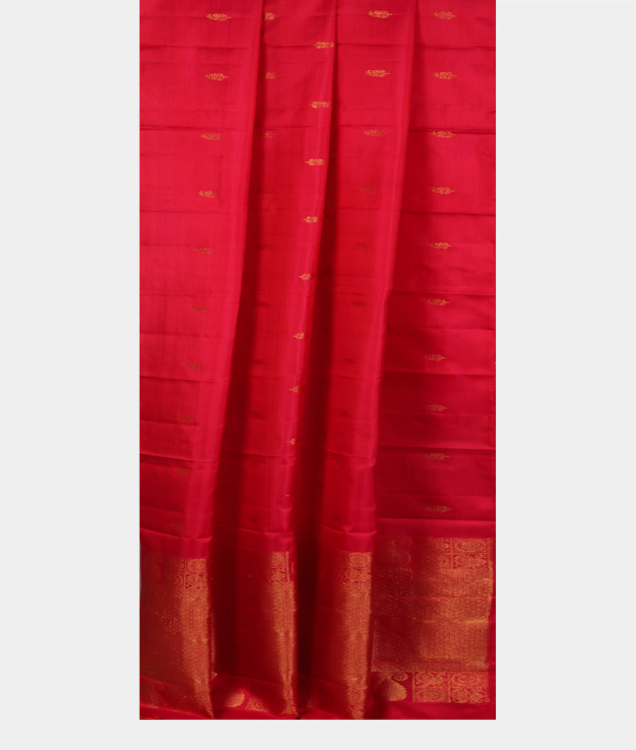 Magenta Handwoven Kanjivaram Silk Dupatta T3501672