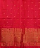 Magenta Handwoven Kanjivaram Silk Dupatta T3501673