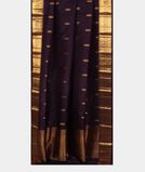 Purple Handwoven Kanjivaram Silk Dupatta T3228642