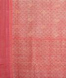 Pink Linen Printed Saree T3474003