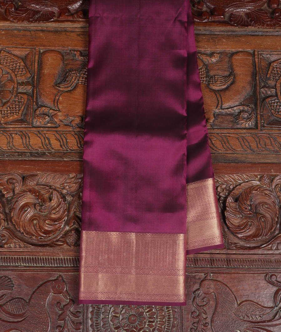 Purple Soft Silk Saree T351811-image