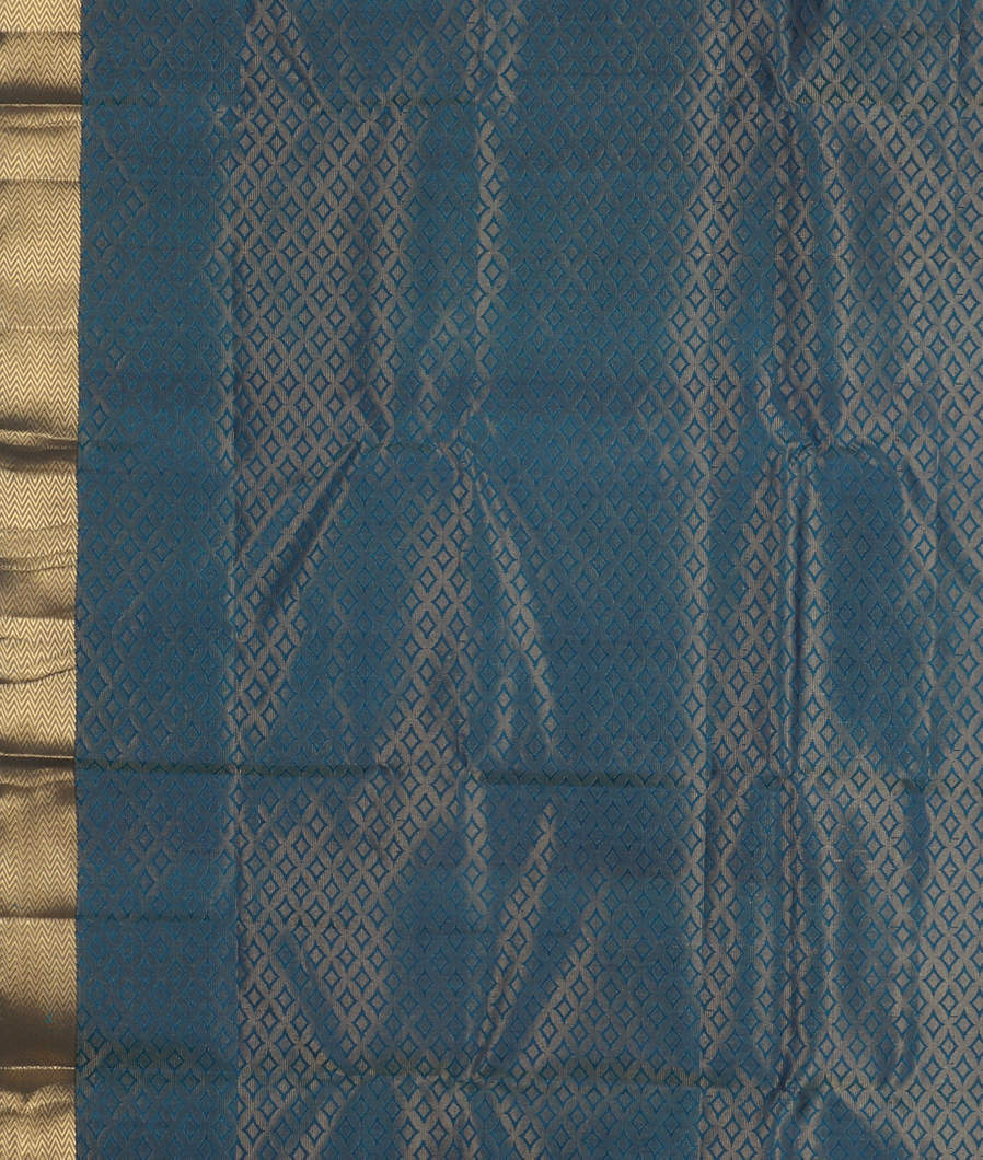 Blue Soft Silk Saree T3495313