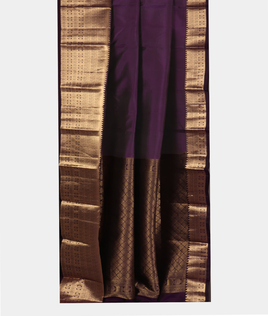 Purple Soft Silk Saree T3518222
