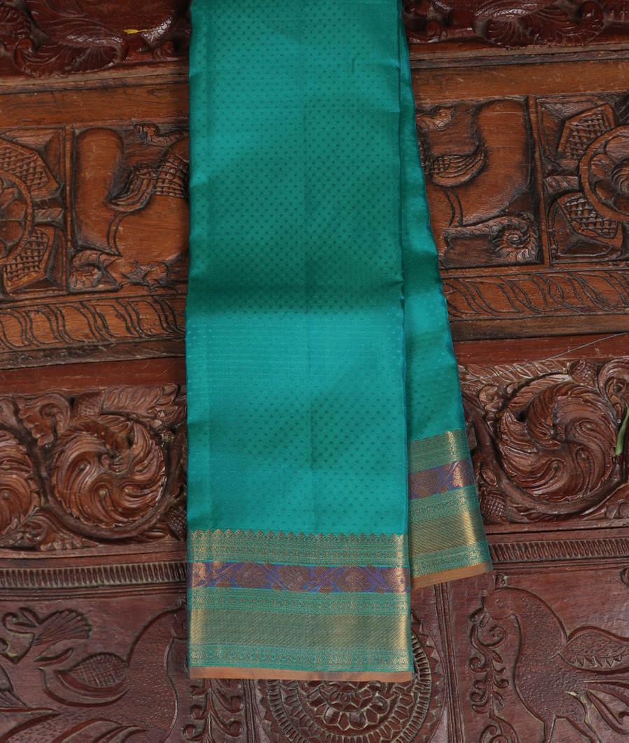 Green Soft Silk Saree T303118-image