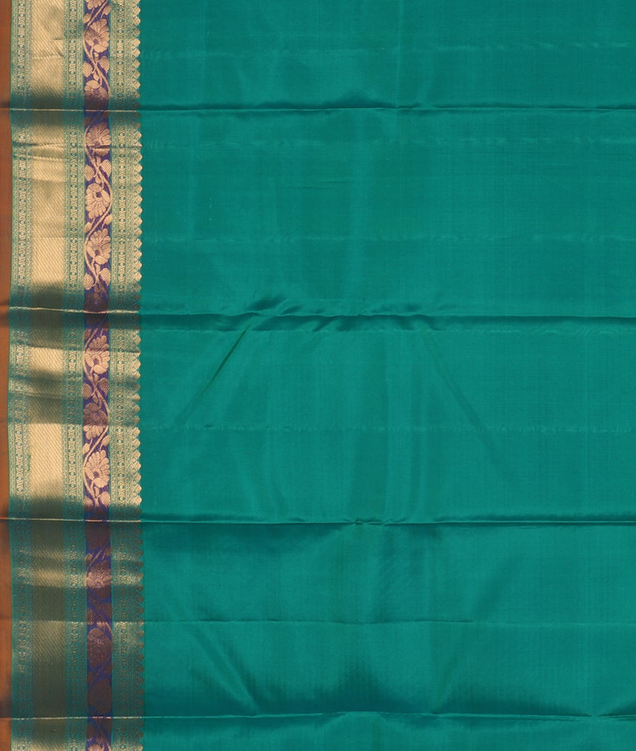 Green Soft Silk Saree T3031183