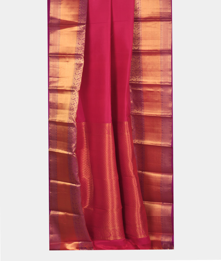 Magenta Soft Silk Saree T2534102