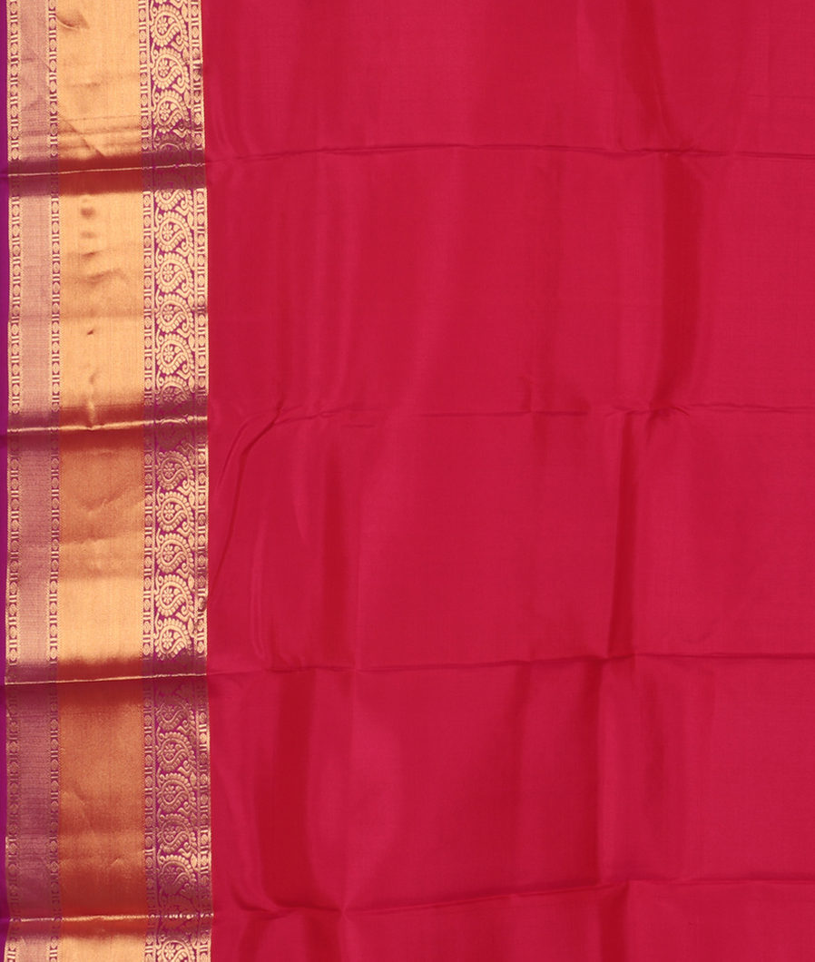 Magenta Soft Silk Saree T2534103