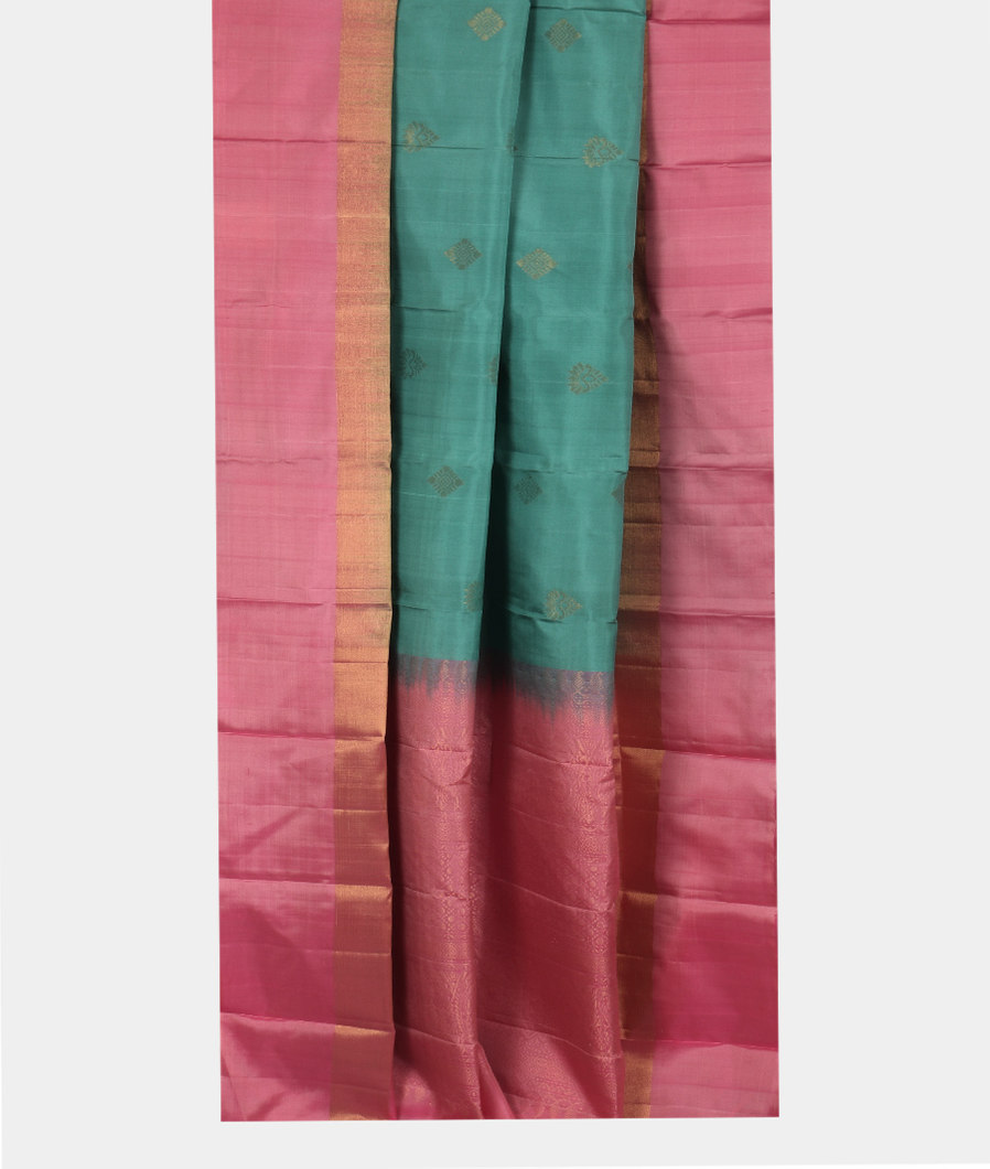 Green Soft Silk Saree T3513362