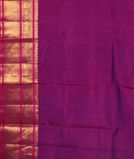Blue Handwoven Kanjivaram Silk Saree T3507373