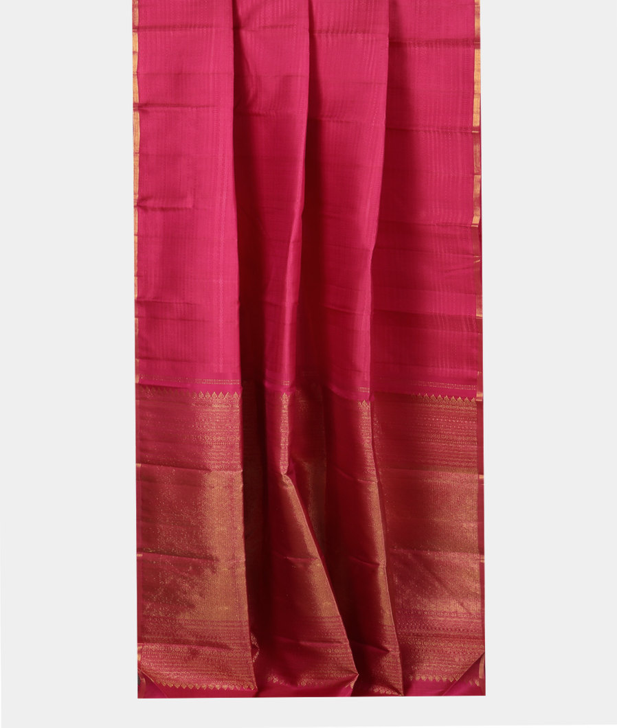 Pink Handwoven Kanjivaram Silk Saree T3511392