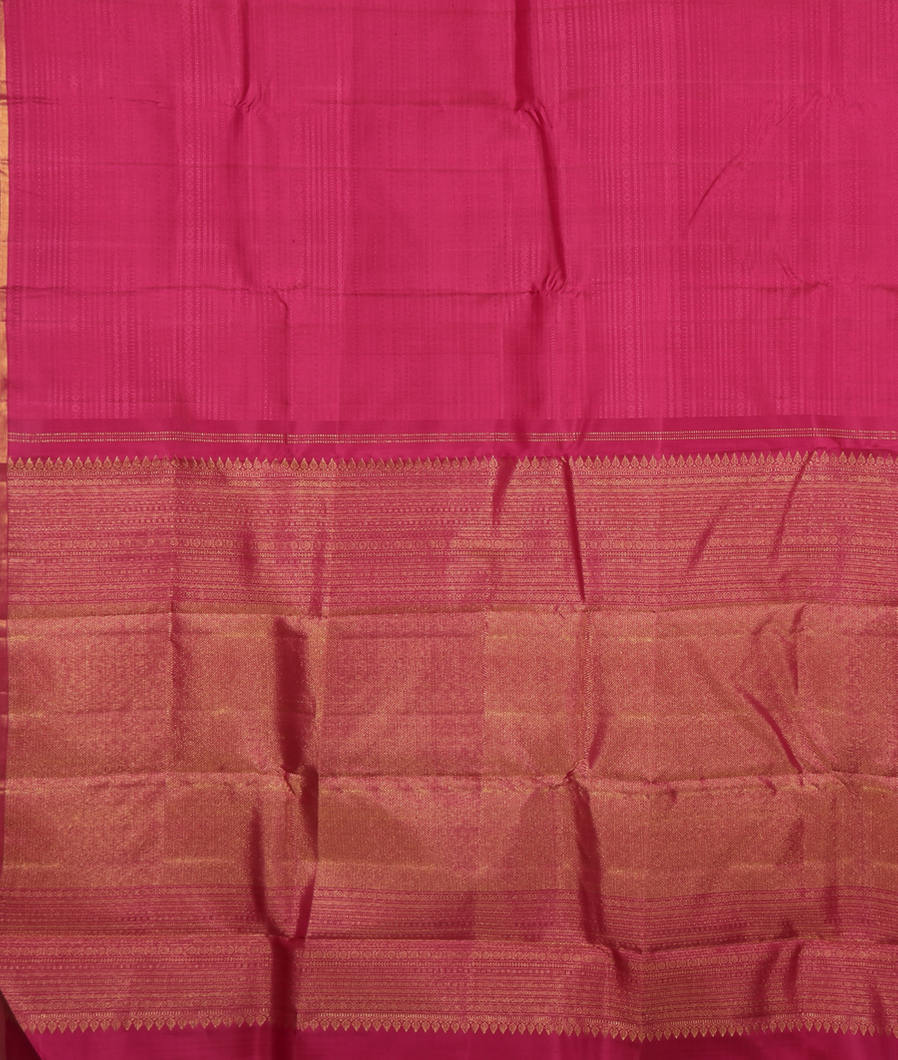 Pink Handwoven Kanjivaram Silk Saree T3511394
