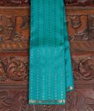 Blue Handwoven Kanjivaram Silk Saree T3353251