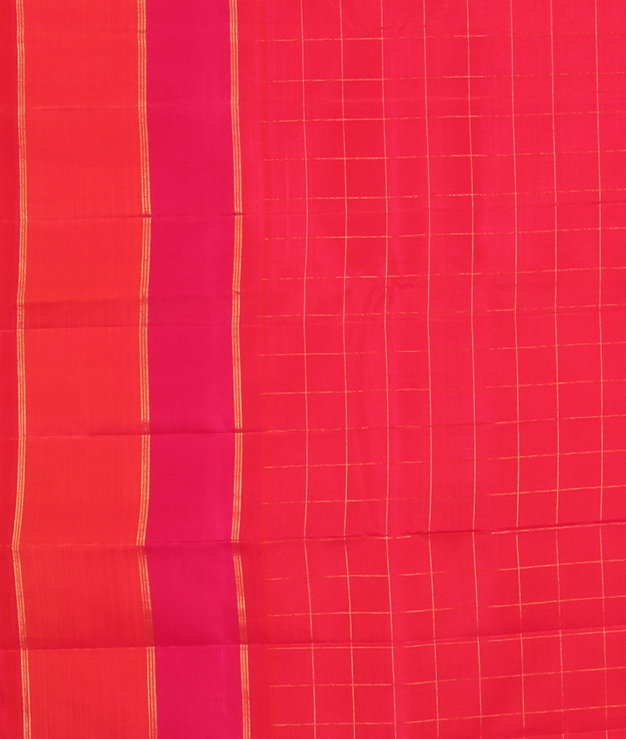 Yellow Handwoven Kanjivaram Silk Saree T3381693