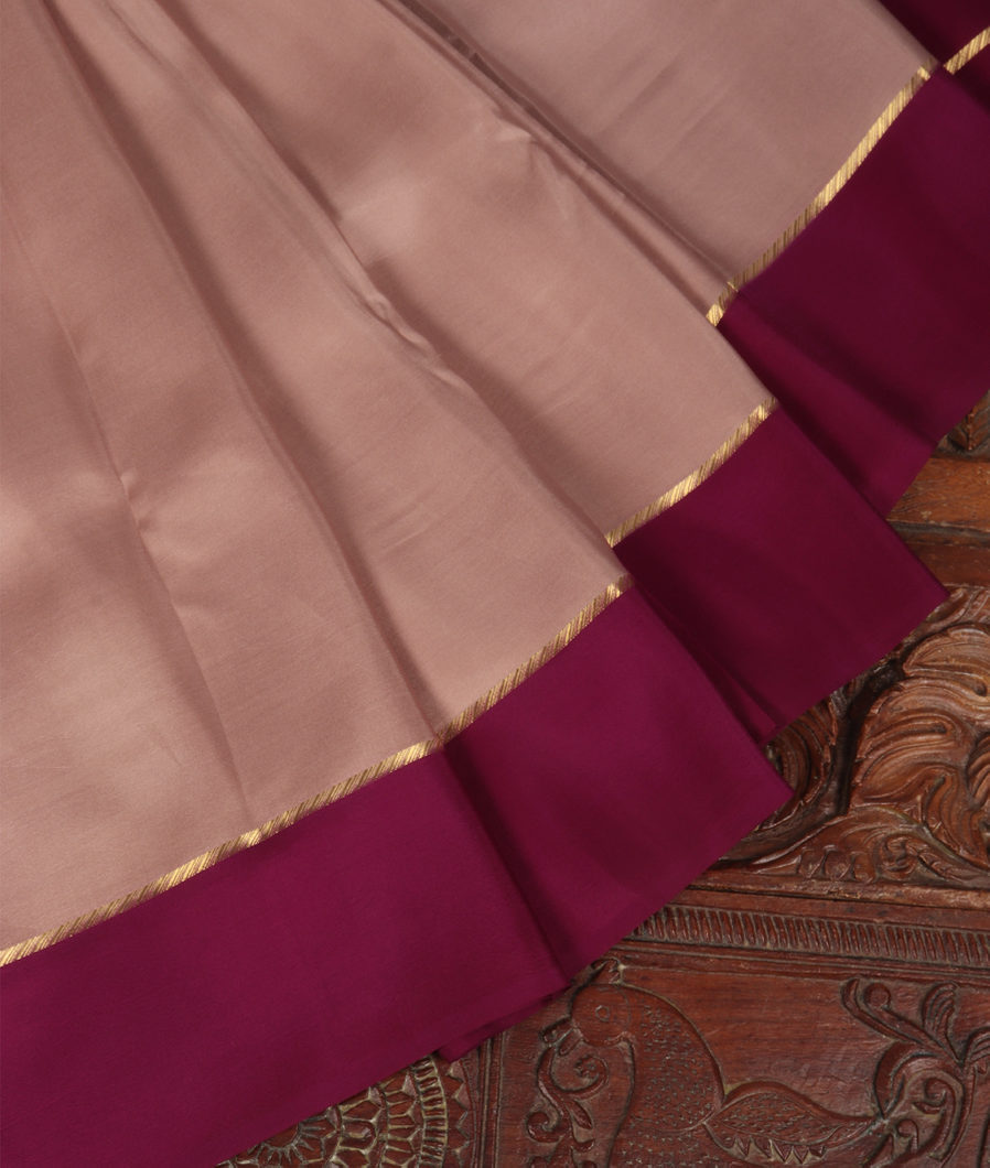 Buy Mauve Pink Mysore Silk Saree T344058