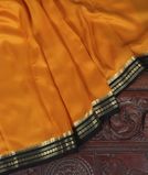 Yellow Mysore Silk Saree T3440321