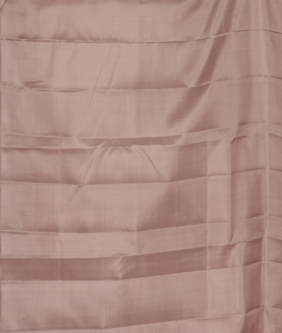 Peach Handwoven Kanjivaram Silk Saree T3507643