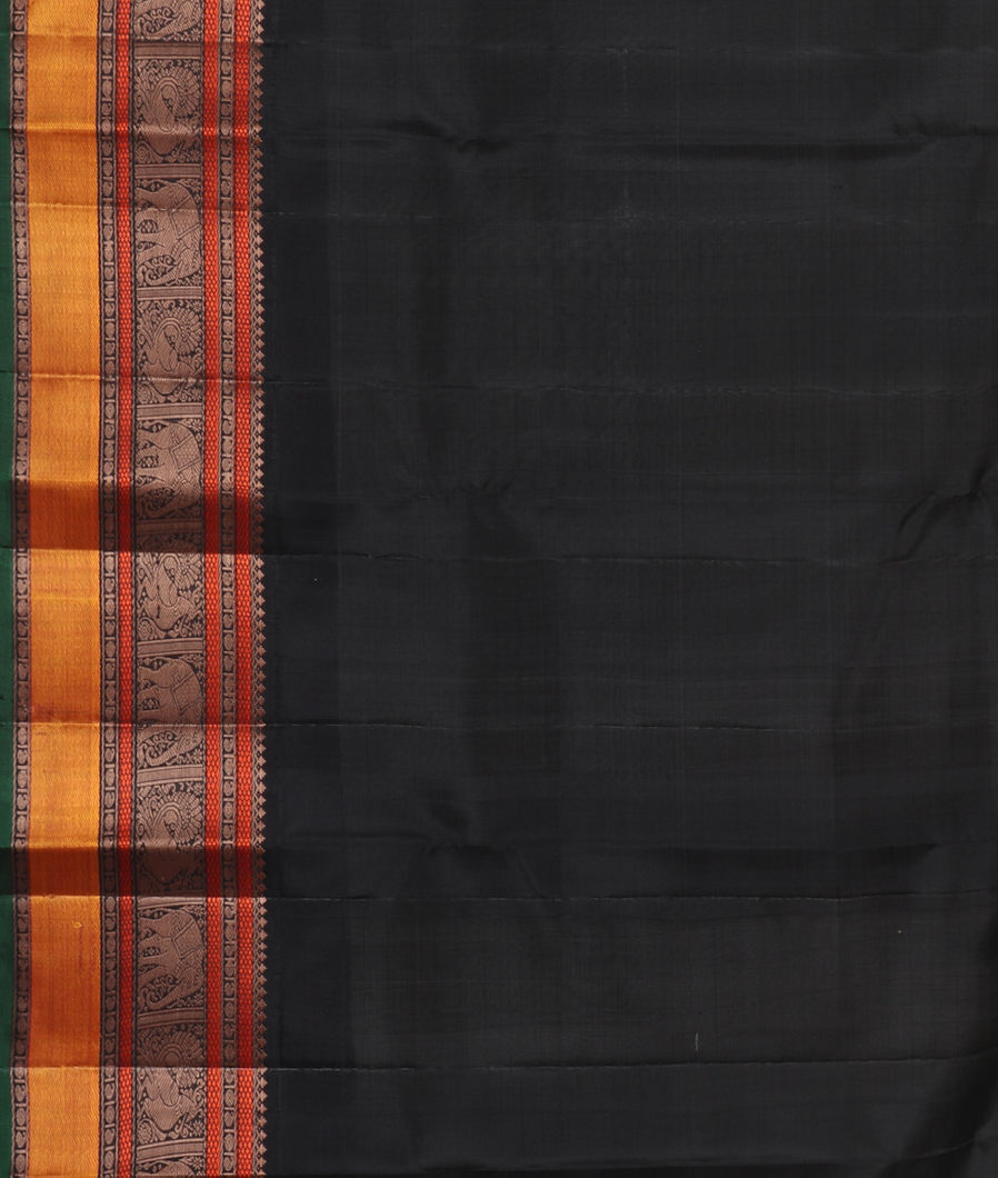 Cream Handwoven Kanjivaram Silk Saree T3498713