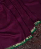 Purple Mysore Silk Saree T3440371