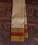 Beige Handwoven Kanjivaram Silk Saree T3504141