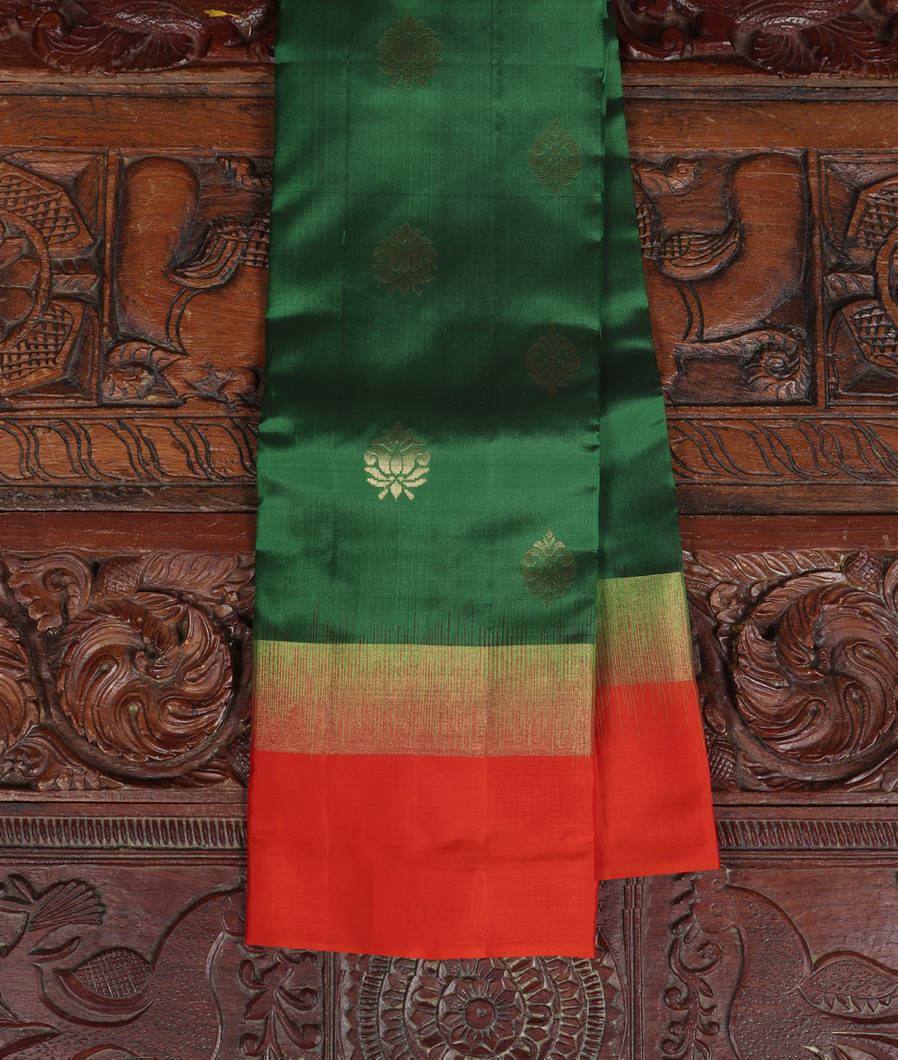 Green Soft Silk Saree T351334-image
