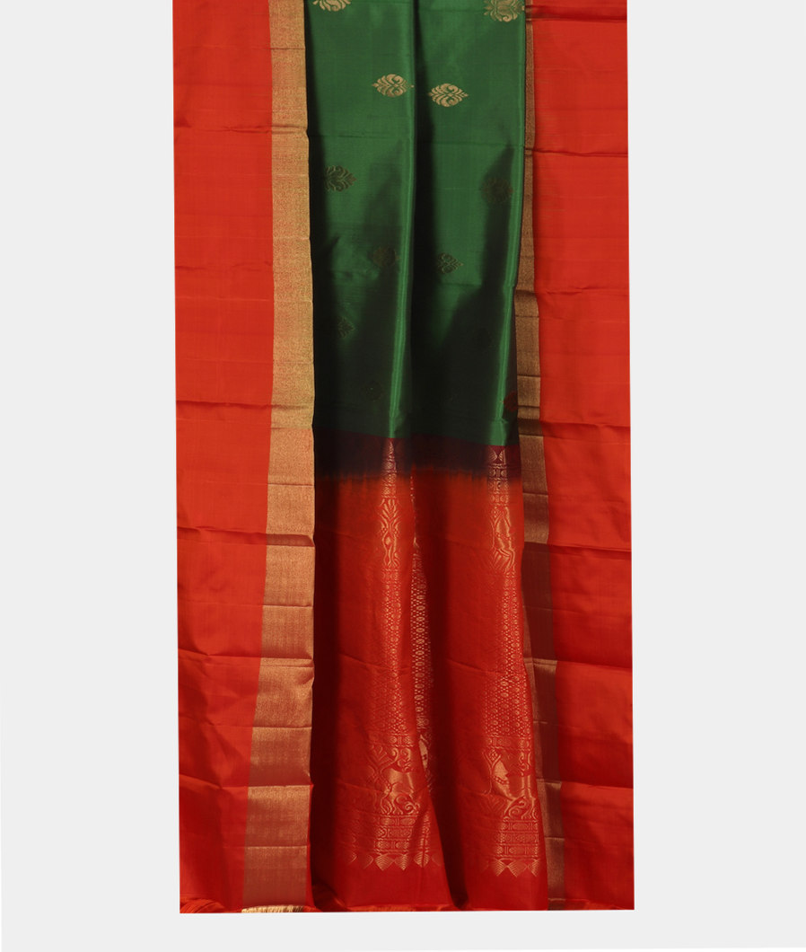 Green Soft Silk Saree T3513342