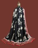 Dark Grey Vidarbha Tussar Saree T3544701