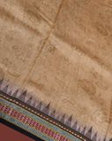 Beige Vidarbha Tussar Saree T3544773