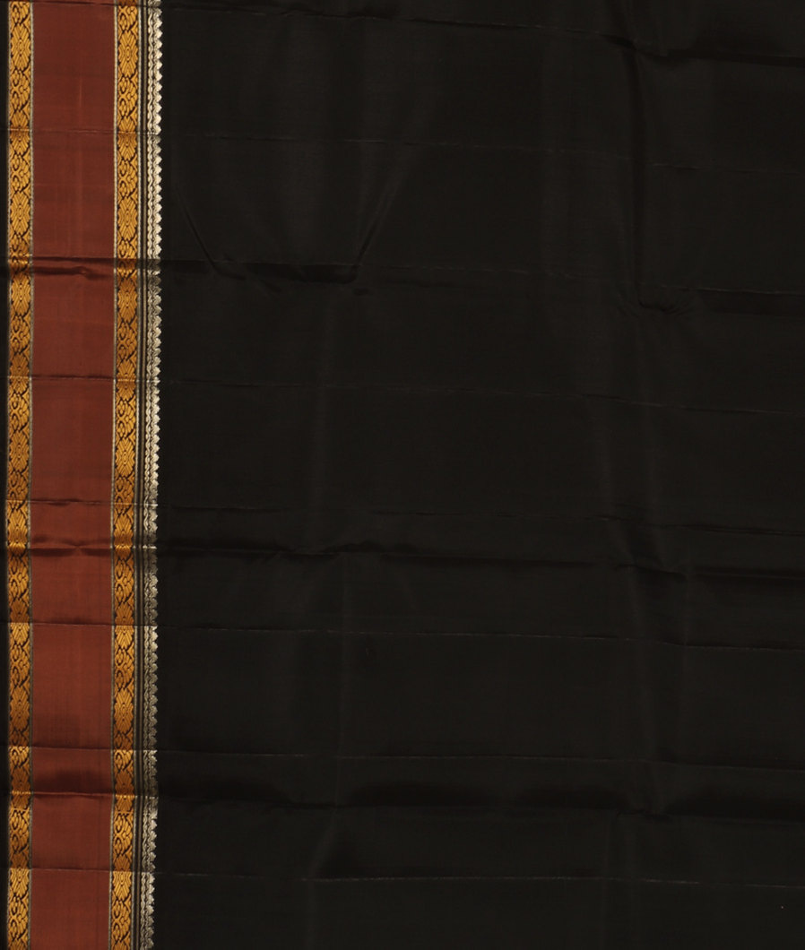 Green Handwoven Kanjivaram Silk Saree T3536123