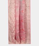 Pink Silk Kota Embroidery Saree T3566932