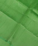 Green Woven Raw Silk Saree T3544221