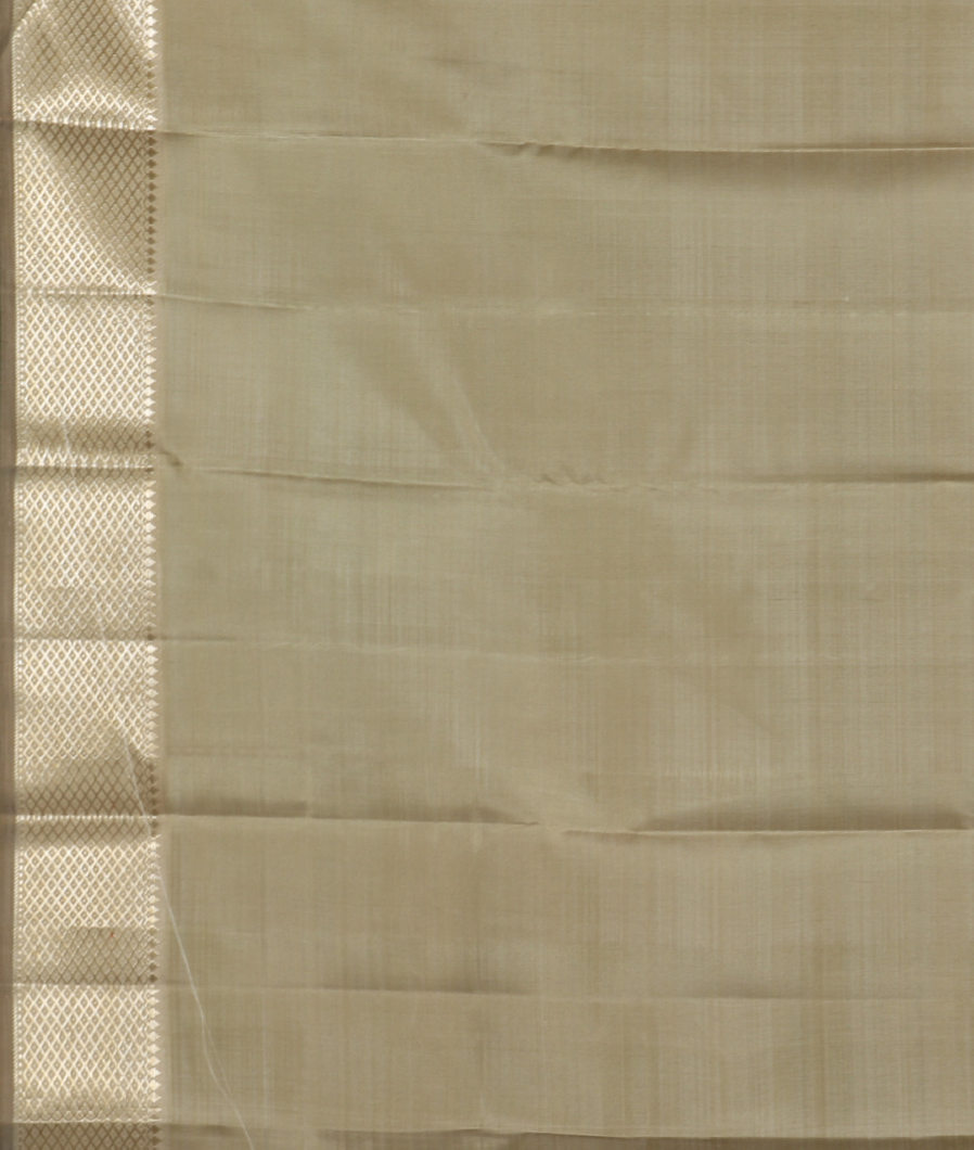 Green Handwoven Kanjivaram Silk Saree T3513083
