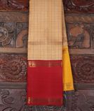 Beige Handwoven Kanjivaram Silk Saree T3414791