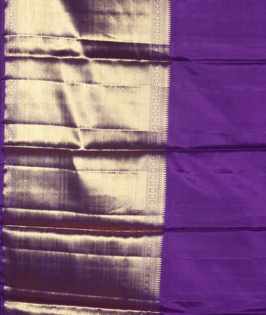 Green Handwoven Kanjivaram Silk Pavadai T3502192