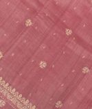 Pink Tussar Embroidery Saree T3513631