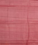 Pink Tussar Embroidery Saree T3513633
