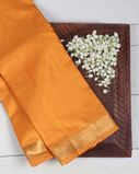 Yellow Handwoven Kanjivaram Silk Saree T3451011