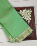 Green Handwoven Kanjivaram Silk Saree T3401131
