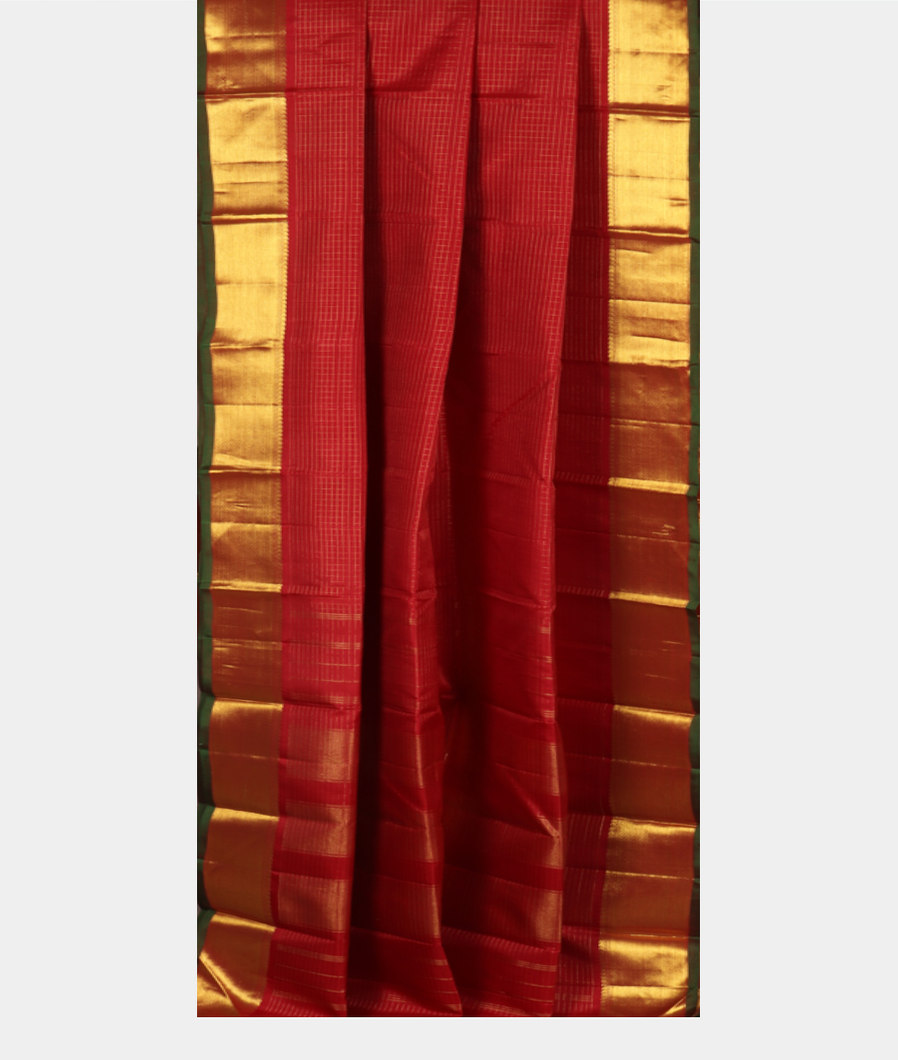 Maroon Handwoven Kanjivaram Silk Saree T3507982