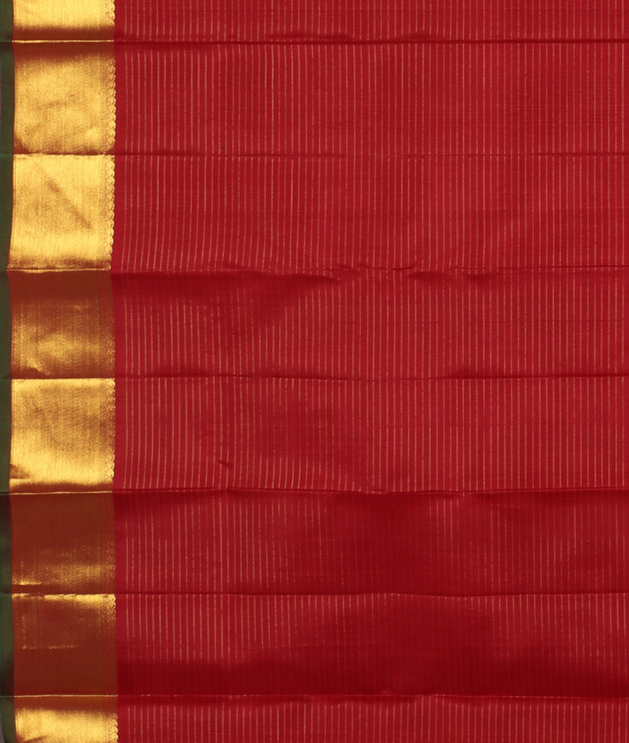Maroon Handwoven Kanjivaram Silk Saree T3507983
