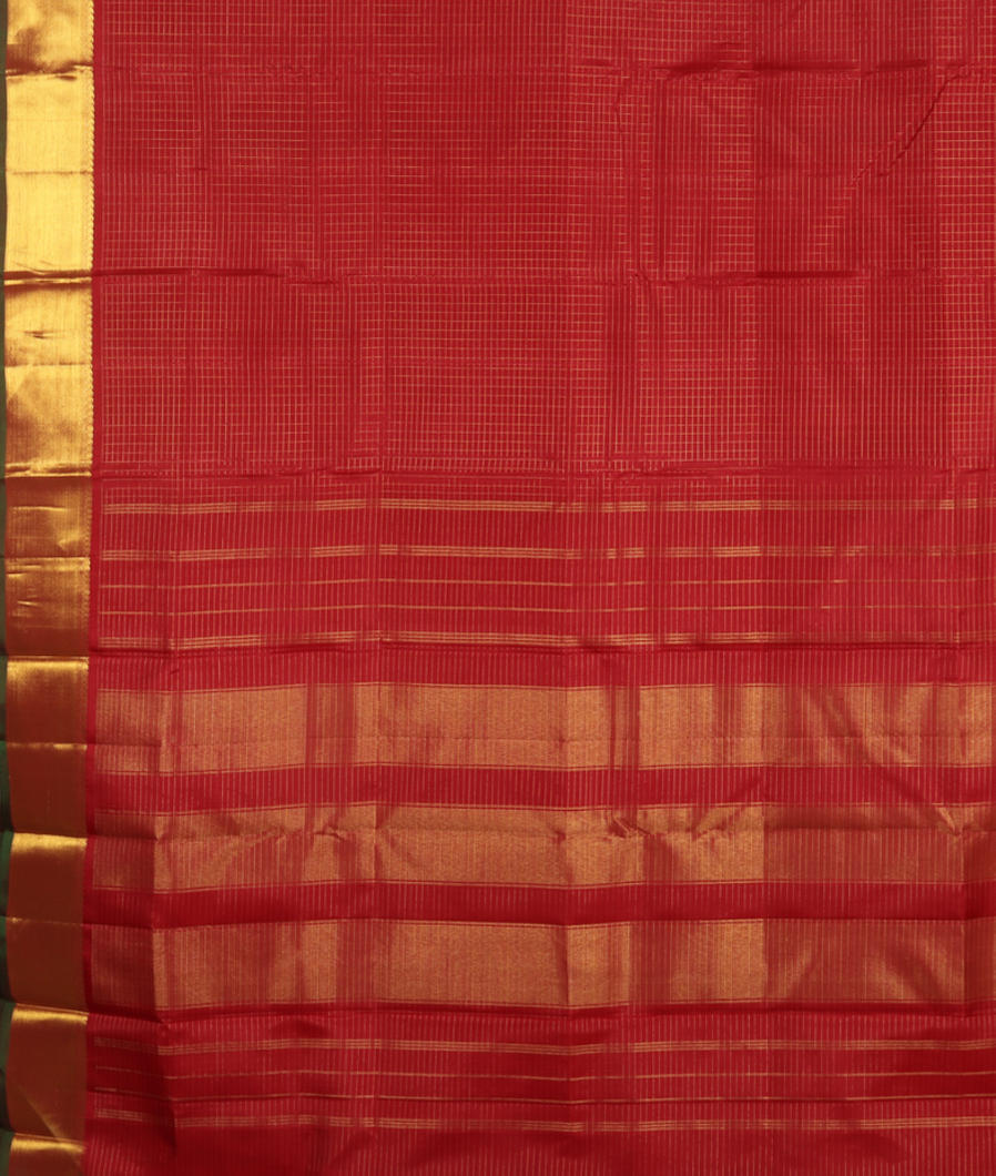 Maroon Handwoven Kanjivaram Silk Saree T3507984