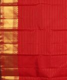 Red Handwoven Kanjivaram Silk Saree T3512933