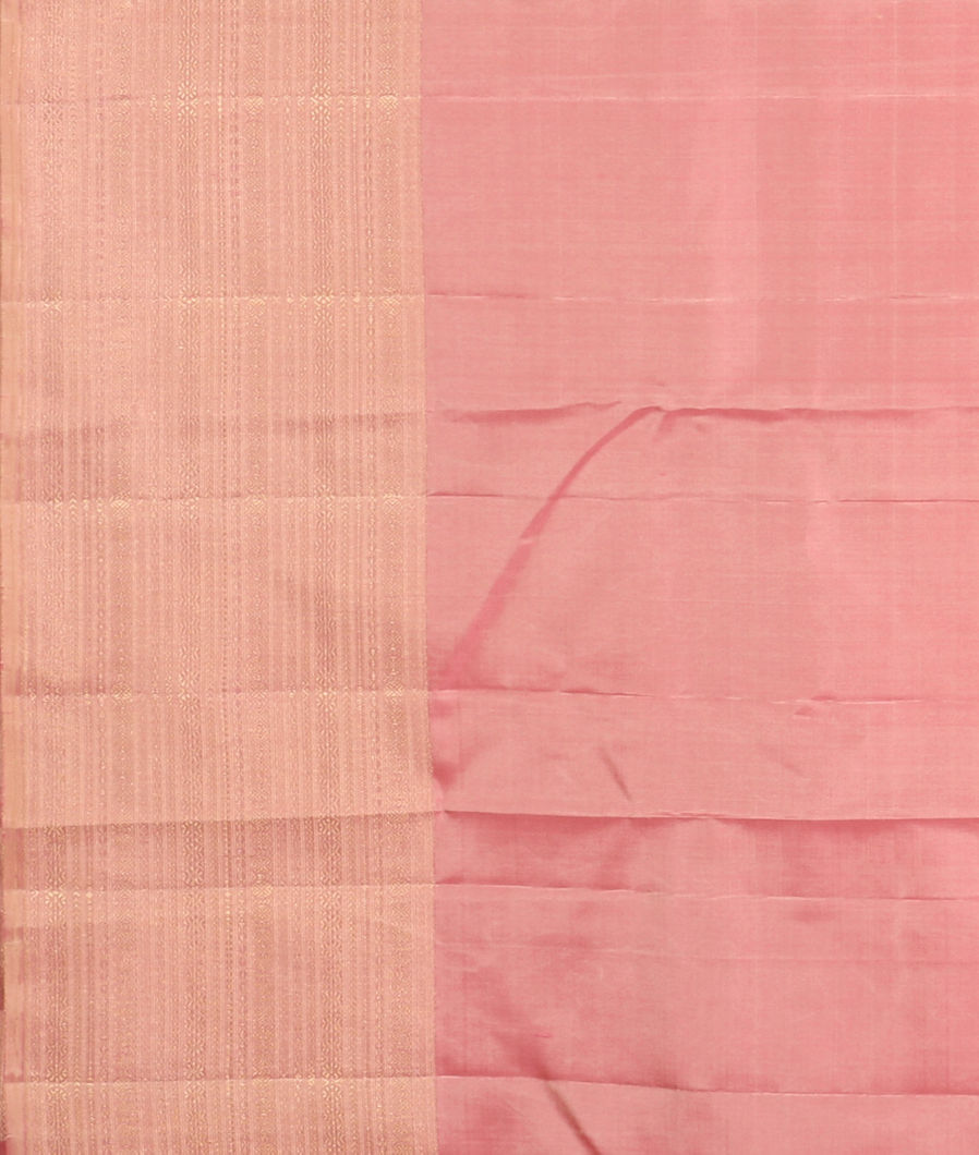 Pink Handwoven Kanjivaram Silk Saree T3508863