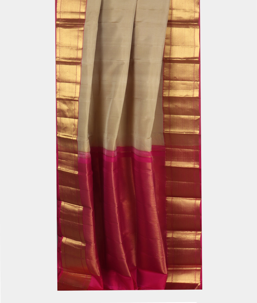Beige Soft Silk Saree T3554722