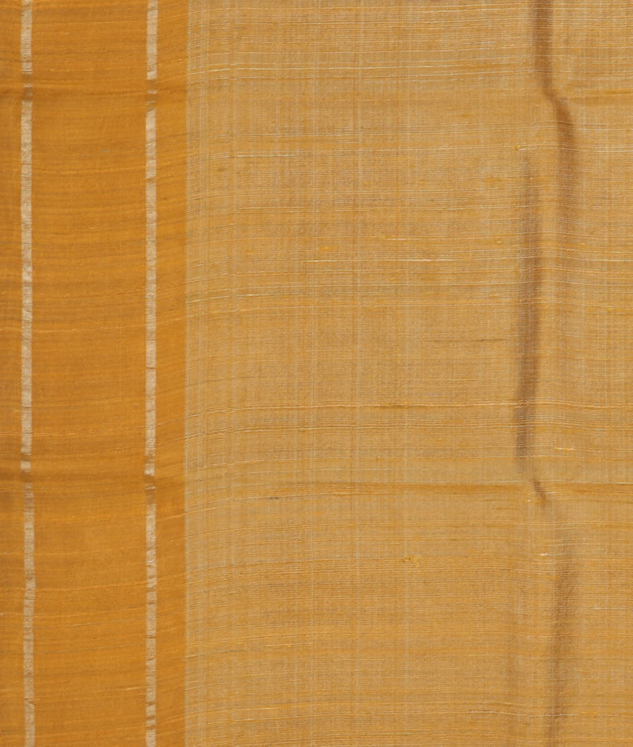 Beige Tussar Printed Saree T3526703