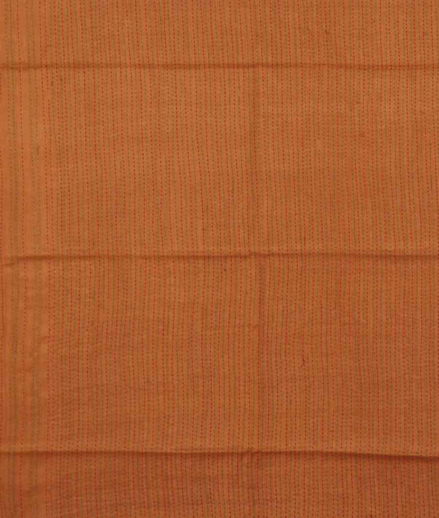 Yellow Tussar Printed Saree T3525323